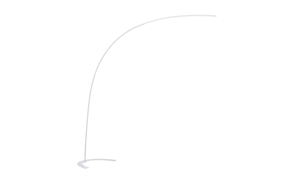 Trio Lighting Trio SHANGHAI vloerlamp | LED | wit | 65 x 210 cm | IP20 | 1x 18W | 2000 lm | 3000K | dimbaar