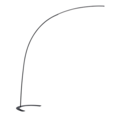 Trio Lighting Trio SHANGHAI vloerlamp | LED | zwart | 62 x 210 cm | IP20 | 1x 18W | 2000 lm | 3000K | dimbaar