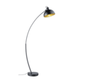 Trio Lighting Trio RECIFE vloerlamp | E27 Fitting | mat zwart | 25 x 155 cm | IP20 | excl. 1x E27 | max. 60W