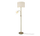Trio Lighting Trio HOTEL floor lamp | 1x E27 max 40W | Ø 40 cm | IP20 | 170 cm