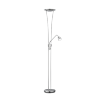 Trio ARIZONA vloerlamp | LED | nikkel mat | 25,5 x 180 cm | IP20