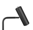 Trio Lighting Trio MARLEY vloerlamp | GU10 Fitting | mat zwart | 38 x 23 cm | IP20 | excl. 1x GU10 | max. 5W
