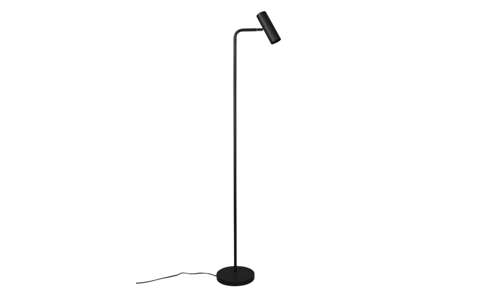Trio Lighting Trio MARLEY vloerlamp | GU10 Fitting | mat zwart | 38 x 23 cm | IP20 | excl. 1x GU10 | max. 5W Trio Lighting Trio MARLEY vloerlamp | GU10 Fitting | mat zwart | 38 x 23 cm | IP20 | excl. 1x GU10 | max. 5W