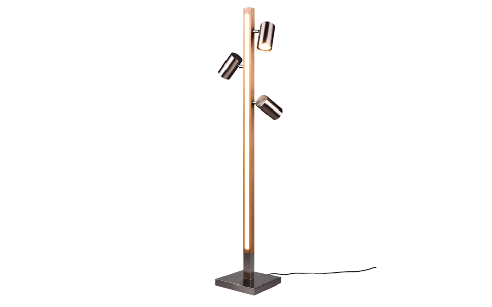 Trio Lighting Trio MARLEY floor lamp | 1x GU10 max 20W | Ø 22 cm | IP20 | 130 cm Trio Lighting Trio MARLEY floor lamp | 1x GU10 max 20W | Ø 22 cm | IP20 | 130 cm