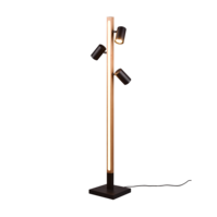 Trio MARLEY floor lamp | GU10 | black | Ø 22 cm | IP20