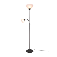 Trio COUNTRY vloerlamp | roestkleur/albast | IP20 | E27 Fitting Trio COUNTRY vloerlamp | roestkleur/albast | IP20 | E27 Fitting