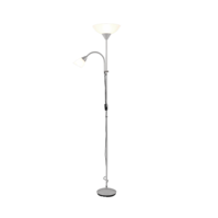 Trio ERZWO floor lamp | E27 | titanium | Ø 28 cm | IP20 Trio ERZWO floor lamp | E27 | titanium | Ø 28 cm | IP20
