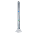 Trio Lighting Trio MOTION vloerlamp | LED | titaan met multicolor | 21,5 x 21,5 cm | IP20 | 1x 3,6W | 2700K