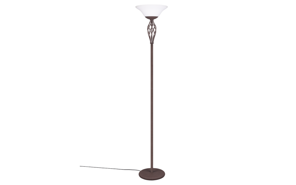 Trio Lighting Trio RUSTICA floor lamp | 2x E27 max 40W | Ø 33.5 cm | IP20 | 180 cm