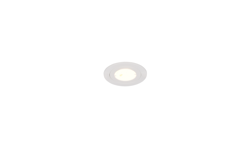 Trio Lighting Trio LAMONT recessed spotlight | 6.5W | chrome | Ø 8.2 cm | IP20 | 3.8 cm