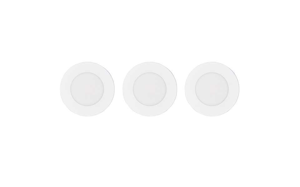 Trio Lighting Trio HIMAL recessed spotlight | 4.5W | white | Ø 8.5 cm | IP20 | 2.9 cm