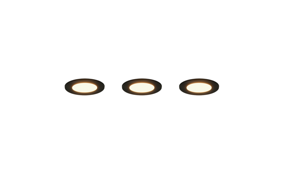 Trio Lighting Trio HIMAL recessed spotlight | 4.5W | Ø 8.5 cm | IP20 | 2.9 cm