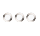 Trio Lighting Trio HIMAL inbouwspot | LED | nikkel mat | Ø 8,5 cm | IP65 | 3x 3,5W | 450 lm | 2700+4000K