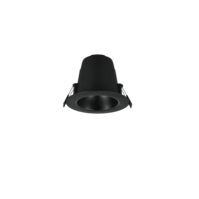 Trio VIRUNGA recessed spotlight | black | Ø 11 cm | IP20 Trio VIRUNGA recessed spotlight | black | Ø 11 cm | IP20