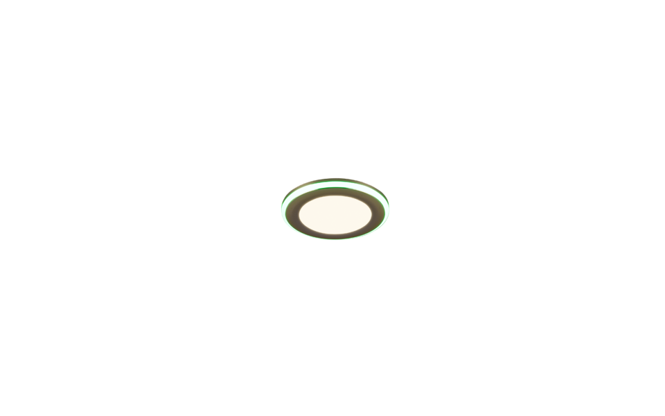 Trio Lighting Trio ARGUS inbouwspot | LED | chroom | Ø 8,2 cm | IP20 | 4W,1W | 350 lm, 1x lm | 3000K | dimbaar