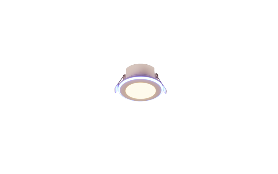 Trio Lighting Trio ARGUS recessed spotlight | chrome | IP20 | 4 cm