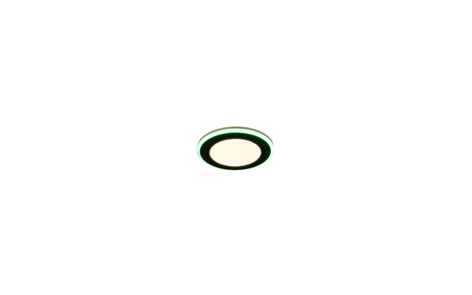 Trio Lighting Trio ARGUS recessed spotlight | black | IP20 | 4 cm