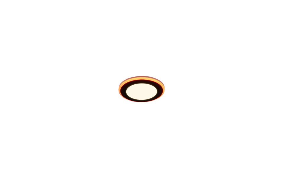 Trio Lighting Trio ARGUS recessed spotlight | black | IP20 | 4 cm