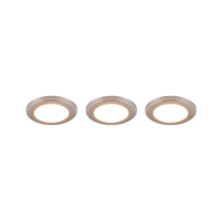 Trio ARGUS inbouwspot | LED | chroom | IP20 | 350lm,3xlm