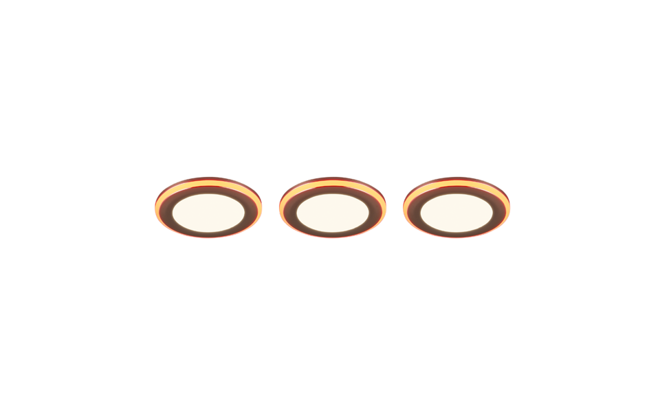 Trio Lighting Trio ARGUS recessed spotlight | IP20 | 4 cm Trio Lighting Trio ARGUS recessed spotlight | IP20 | 4 cm