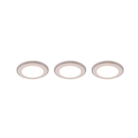 Trio ARGUS recessed spotlight | chrome | IP20