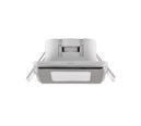 Trio Lighting Trio NIMBUS inbouwspot | LED | chroom | 8,5 x 8,5 cm | IP44 | 1x 5W | 450 lm | 3000K | niet dimbaar