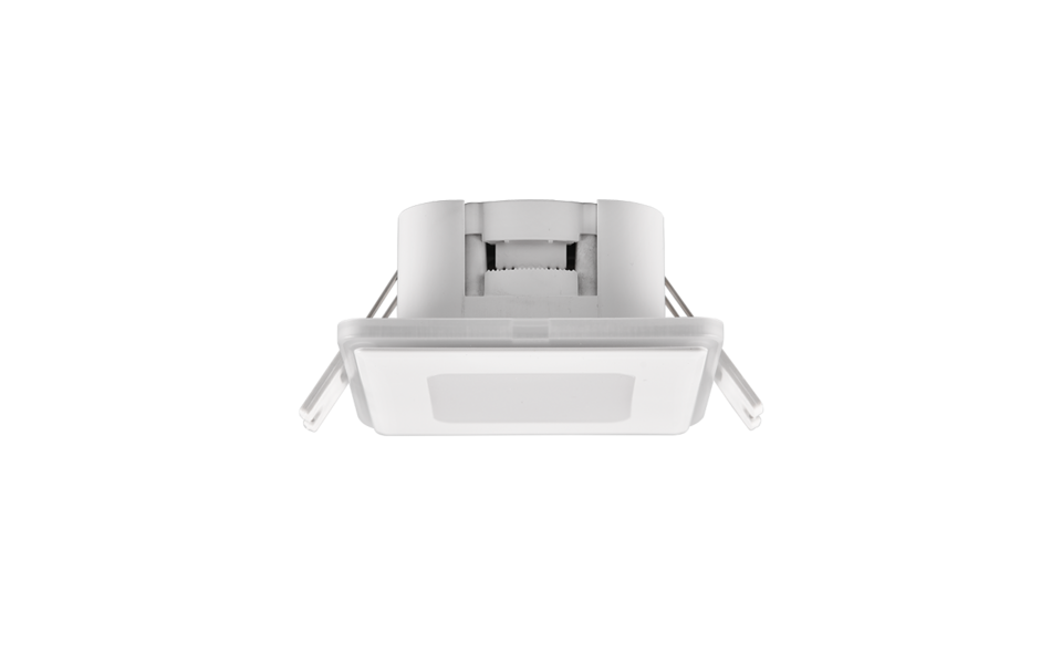 Trio Lighting Trio NIMBUS inbouwspot | LED | wit mat | 8,5 x 8,5 cm | IP44 | 1x 5W | 450 lm | 3000K | niet dimbaar