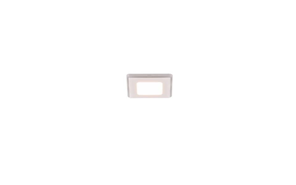 Trio Lighting Trio NIMBUS recessed spotlight | chrome | Ø 8.2 cm | IP20 | 4 cm