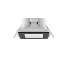 Trio Lighting Trio NIMBUS inbouwspot | LED | mat zwart | 8,5 x 8,5 cm | IP44 | 1x 5W | 450 lm | 3000K | niet dimbaar