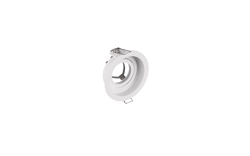 Trio Lighting Trio KENAI inbouwspot | GU10 Fitting | wit mat | Ø 9,2 cm | IP20 | excl. 1x GU10 | max. 15W
