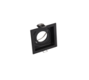 Trio Lighting Trio KENAI inbouwspot | GU10 Fitting | mat zwart | 9,2 x 9,2 cm | IP20 | excl. 1x GU10 | max. 15W
