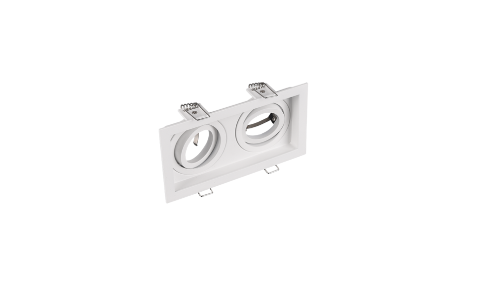 Trio Lighting Trio KENAI recessed spotlight | 2x GU10 | chrome | IP20 | 10 cm Trio Lighting Trio KENAI recessed spotlight | 2x GU10 | chrome | IP20 | 10 cm