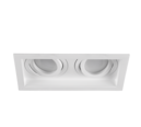 Trio Lighting Trio KENAI recessed spotlight | 2x GU10 | chrome | IP20 | 10 cm