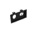 Trio Lighting Trio KENAI recessed spotlight | 2x GU10 | black | IP20 | 10 cm