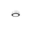Trio Lighting Trio AURA inbouwspot | LED | mat zwart | Ø 8,2 cm | IP20 | 1x 5W | 450 lm | 3000K | niet dimbaar