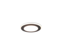 Trio Lighting Trio AURA inbouwspot | LED | mat zwart | Ø 8,2 cm | IP20 | 1x 5W | 450 lm | 3000K | niet dimbaar