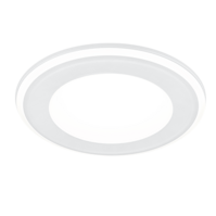 Trio AURA LED recessed spotlight | chrome | Ø 14.8 cm | IP20