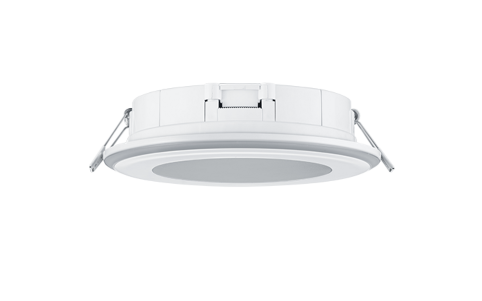 Trio Lighting Trio AURA LED recessed spotlight | 1x 10W 1040 lm 3000K | chrome | Ø 14.8 cm | IP20 | 3.8 cm
