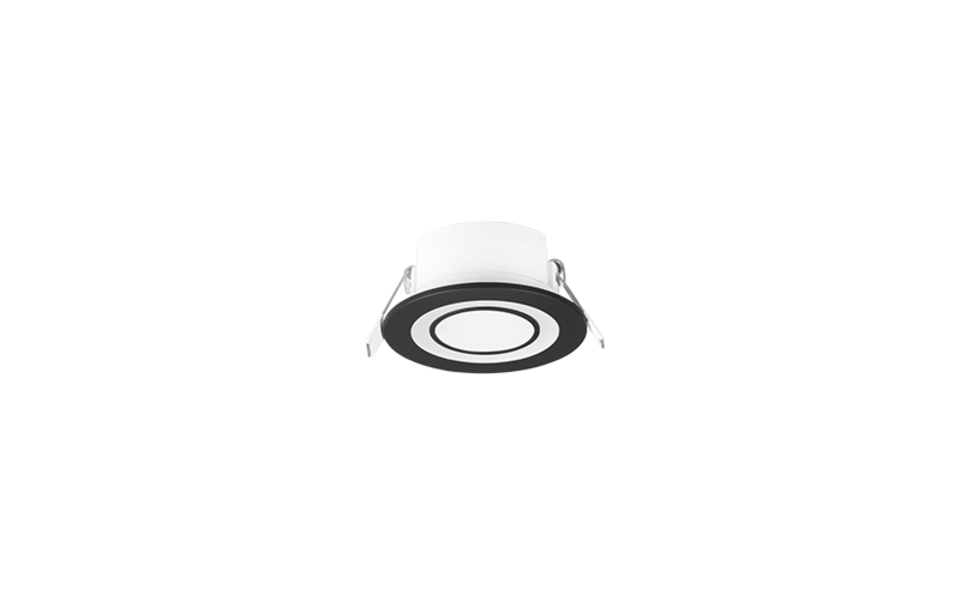 Trio Lighting Trio CORE LED recessed spotlight | 1x 5W 450 lm 3000K | black | Ø 8.2 cm | IP20 | 3.5 cm Trio Lighting Trio CORE LED recessed spotlight | 1x 5W 450 lm 3000K | black | Ø 8.2 cm | IP20 | 3.5 cm