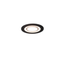 Trio Lighting Trio CORE inbouwspot | LED | mat zwart | Ø 8,2 cm | IP20 | 1x 5W | 450 lm | 3000K | niet dimbaar