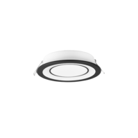 Trio CORE inbouwspot | LED | mat zwart | Ø 14,8 cm | IP20 Trio CORE inbouwspot | LED | mat zwart | Ø 14,8 cm | IP20