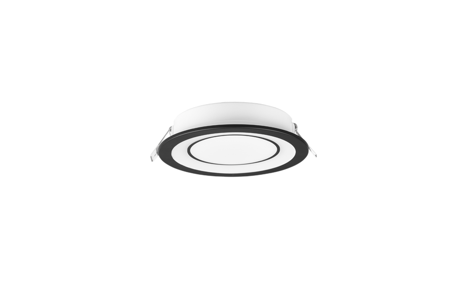 Trio Lighting Trio CORE LED recessed spotlight | 1x 10W 1040 lm 3000K | black | Ø 14.8 cm | IP20 | 3.3 cm Trio Lighting Trio CORE LED recessed spotlight | 1x 10W 1040 lm 3000K | black | Ø 14.8 cm | IP20 | 3.3 cm