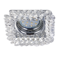 Trio DOLOMITE inbouwspot | chroom/transparant | IP20 | GU10 Trio DOLOMITE inbouwspot | chroom/transparant | IP20 | GU10
