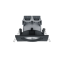 Trio Lighting Trio PAMIR LED recessed spotlight | 1x 5.5W 345 lm 3000K | black | Ø 8.5 cm | IP20 | 5.4 cm