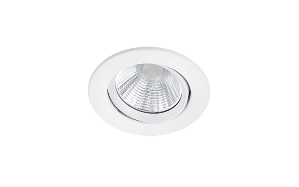 Trio Lighting Trio PAMIR LED recessed spotlight | 1x 5.5W 345 lm 3000K | chrome | Ø 8.5 cm | IP20 | 5.4 cm Trio Lighting Trio PAMIR LED recessed spotlight | 1x 5.5W 345 lm 3000K | chrome | Ø 8.5 cm | IP20 | 5.4 cm
