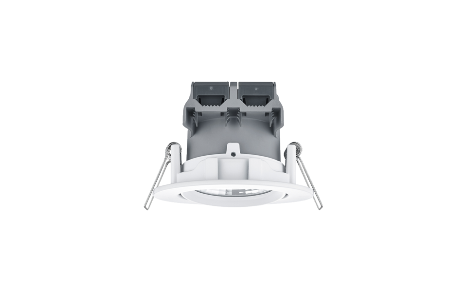 Trio Lighting Trio PAMIR inbouwspot | LED | wit mat | Ø 8,5 cm | IP23 | 1x 5,5W | 345 lm | 3000K | dimbaar