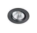 Trio Lighting Trio PAMIR inbouwspot | LED | mat zwart | Ø 8,5 cm | IP23 | 1x 5,5W | 345 lm | 3000K | dimbaar