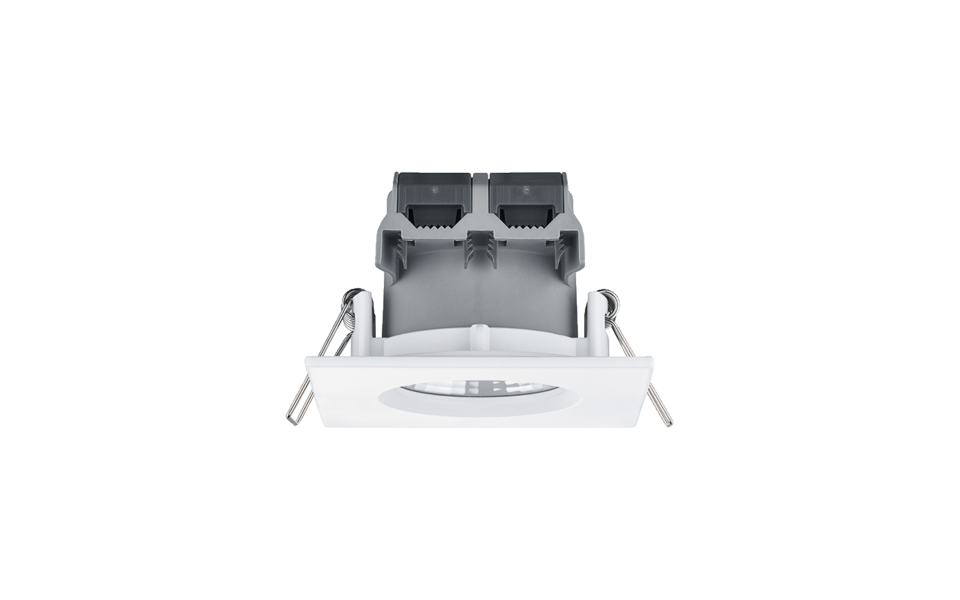 Trio Lighting Trio ZAGROS inbouwspot | LED | wit mat | 8,5 x 8,5 cm | IP65 | 1x 5,5W | 345 lm | 3000K | dimbaar Trio Lighting Trio ZAGROS inbouwspot | LED | wit mat | 8,5 x 8,5 cm | IP65 | 1x 5,5W | 345 lm | 3000K | dimbaar
