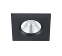 Trio Lighting Trio ZAGROS LED recessed spotlight | 1x 5.5W 345 lm 3000K | black | Ø 8.5 cm | IP20 | 5.4 cm