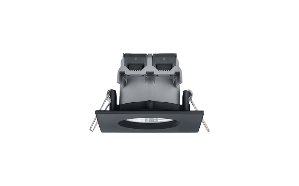 Trio Lighting Trio ZAGROS LED recessed spotlight | 1x 5.5W 345 lm 3000K | black | Ø 8.5 cm | IP20 | 5.4 cm